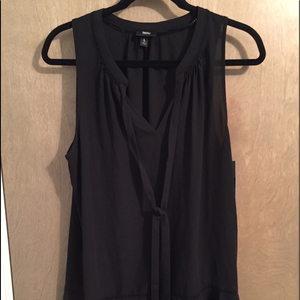 Top black sheer